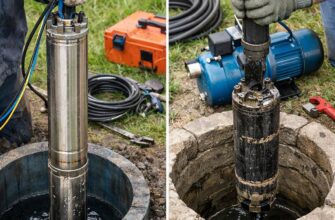 Водоснабжение: замена насоса в скважине и колодце