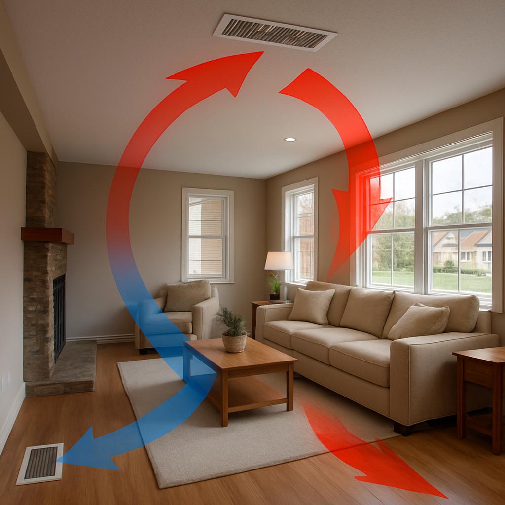 Комфорт и эффективность: Воздушное отопление частного дома в Конобеево от ООО ДИЗАЙН ПРЕСТИЖ