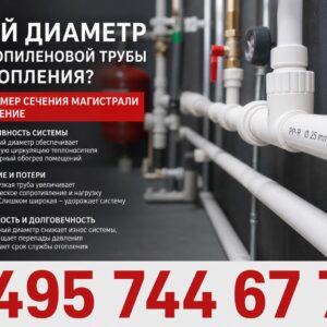 Как выбрать диаметр полипропиленовой трубы для отопления