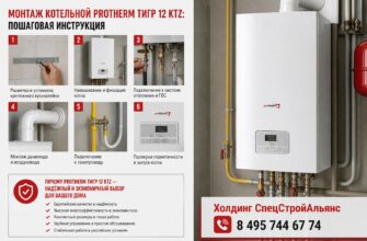 Монтаж котельной Protherm Тигр 12 KTZ