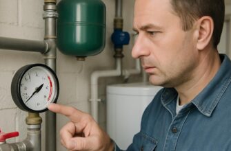 Какое давление должно быть в системе отопления частного дома