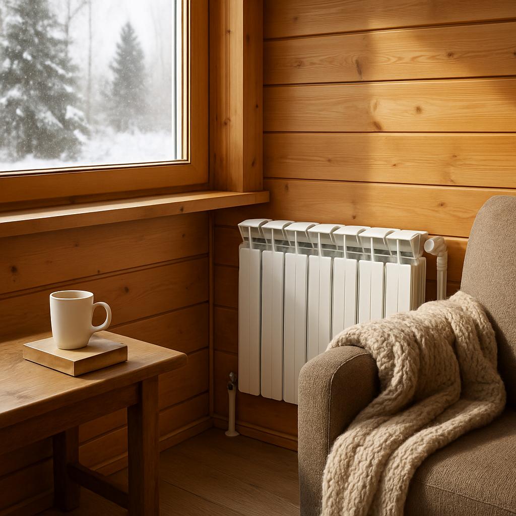 Радиаторное отопление дачи