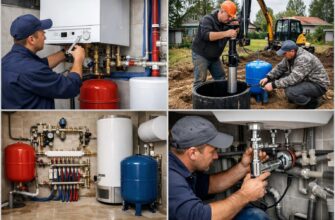 Услуги отопления и водоснабжения в Большаково (Московская обл.)