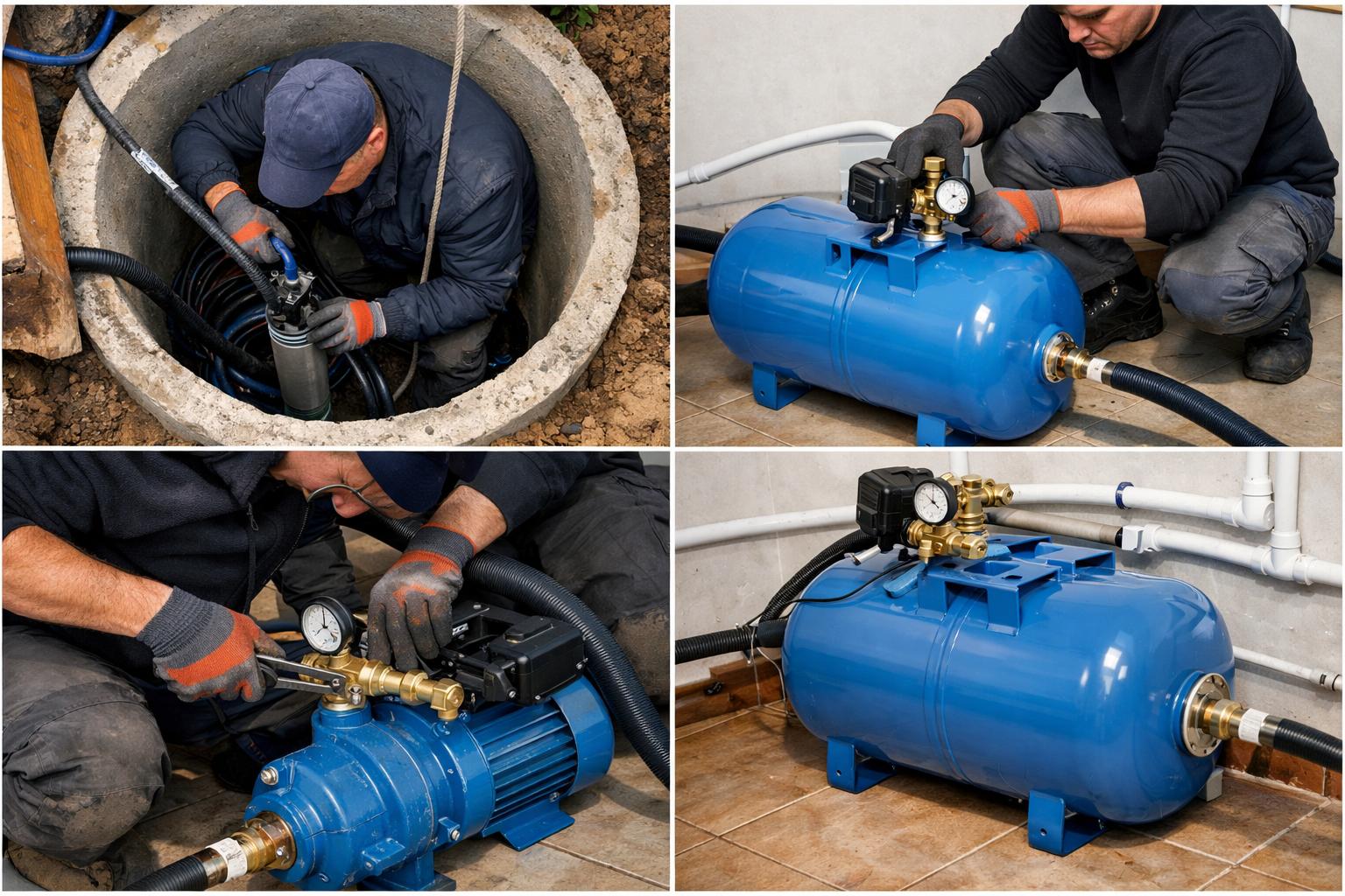 Профессиональный монтаж гидроаккумулятора для колодца — надежно, быстро, с гарантией