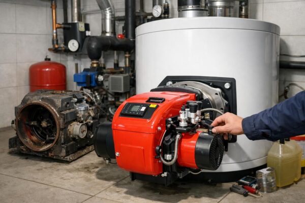 Замена котельного оборудования: выбор и установка дизельной горелки