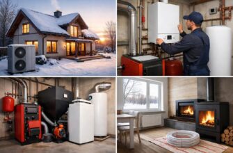 Отопление в Манихино