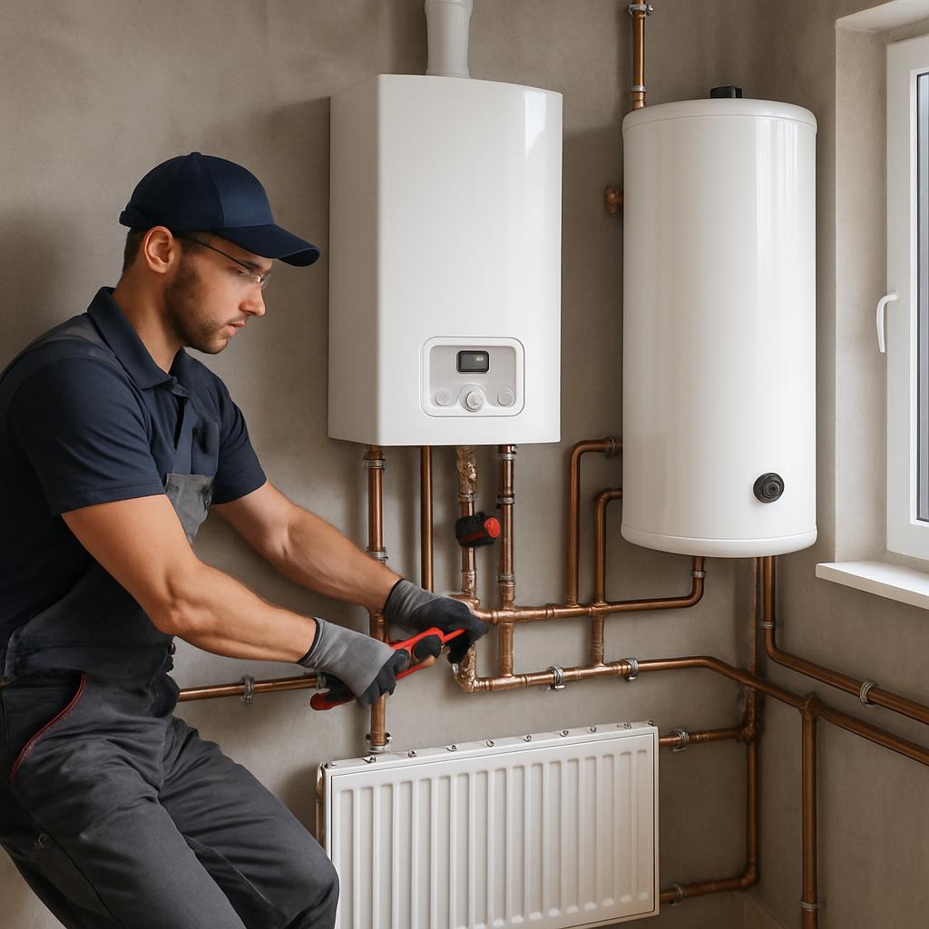 Монтаж отопления без газа в Бородино