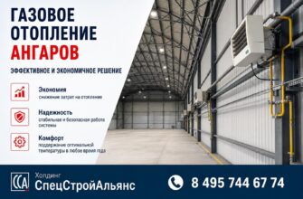 Газовое отопление ангаров