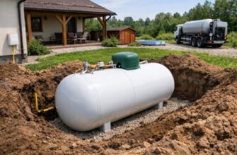 Газгольдер для частного дома: автономное отопление