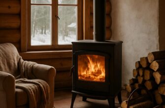 Дровяное отопление в Абрамцево