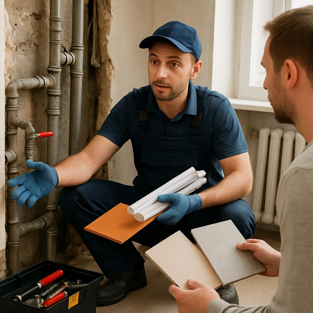 Ремонт водопроводных труб в квартире: выбор материалов Ремонт водопроводных труб в квартире: выбор материалов