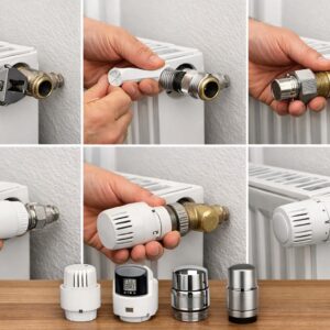 Как правильно установить терморегулятор на радиатор отопления