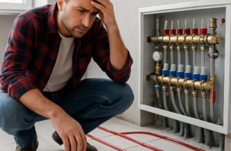 Тёплый пол холодный?