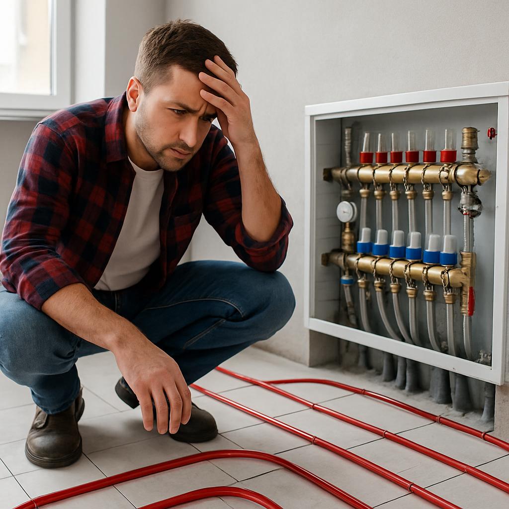 Тёплый пол холодный? Тёплый пол холодный?