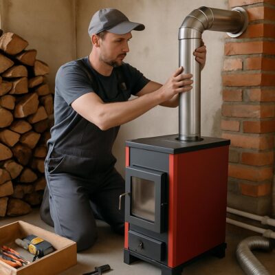 Перепланировка дровяного отопления в доме