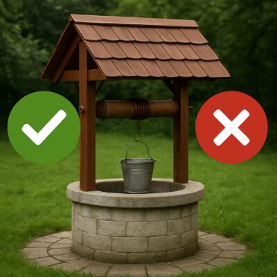 Плюсы и минусы «колодезного» варианта