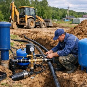 Монтаж системы водоснабжения в Рахманово (Волоколамский район)