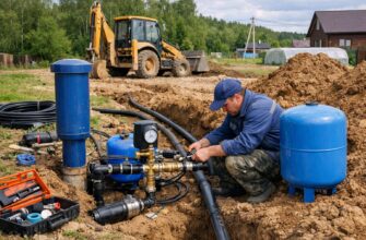 Монтаж системы водоснабжения в Рахманово (Волоколамский район)