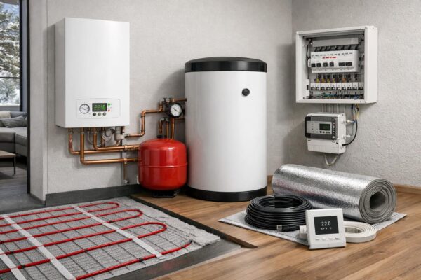 Электрическое отопление 200 м² (Стандарт)