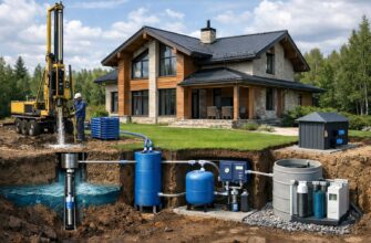 Автономное водоснабжение коттеджа