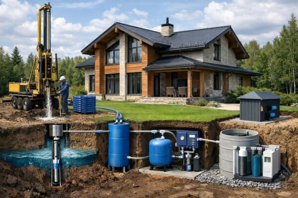 Автономное водоснабжение коттеджа: как организовать
