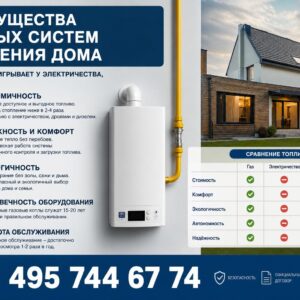 Газовое отопление дома: лучший выбор