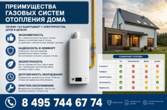 Газовое отопление дома: лучший выбор