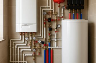 Отопление и котельная для частного дома 190 м²