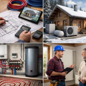 Проектирование отопления дачи