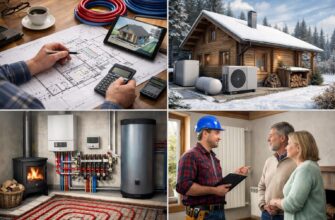 Проектирование отопления дачи