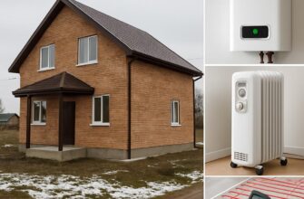 Электрическое отопление частного дома в Тверской области: варианты
