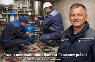 Сколько стоит ремонт водоснабжения в Павлово-Посадском районе?