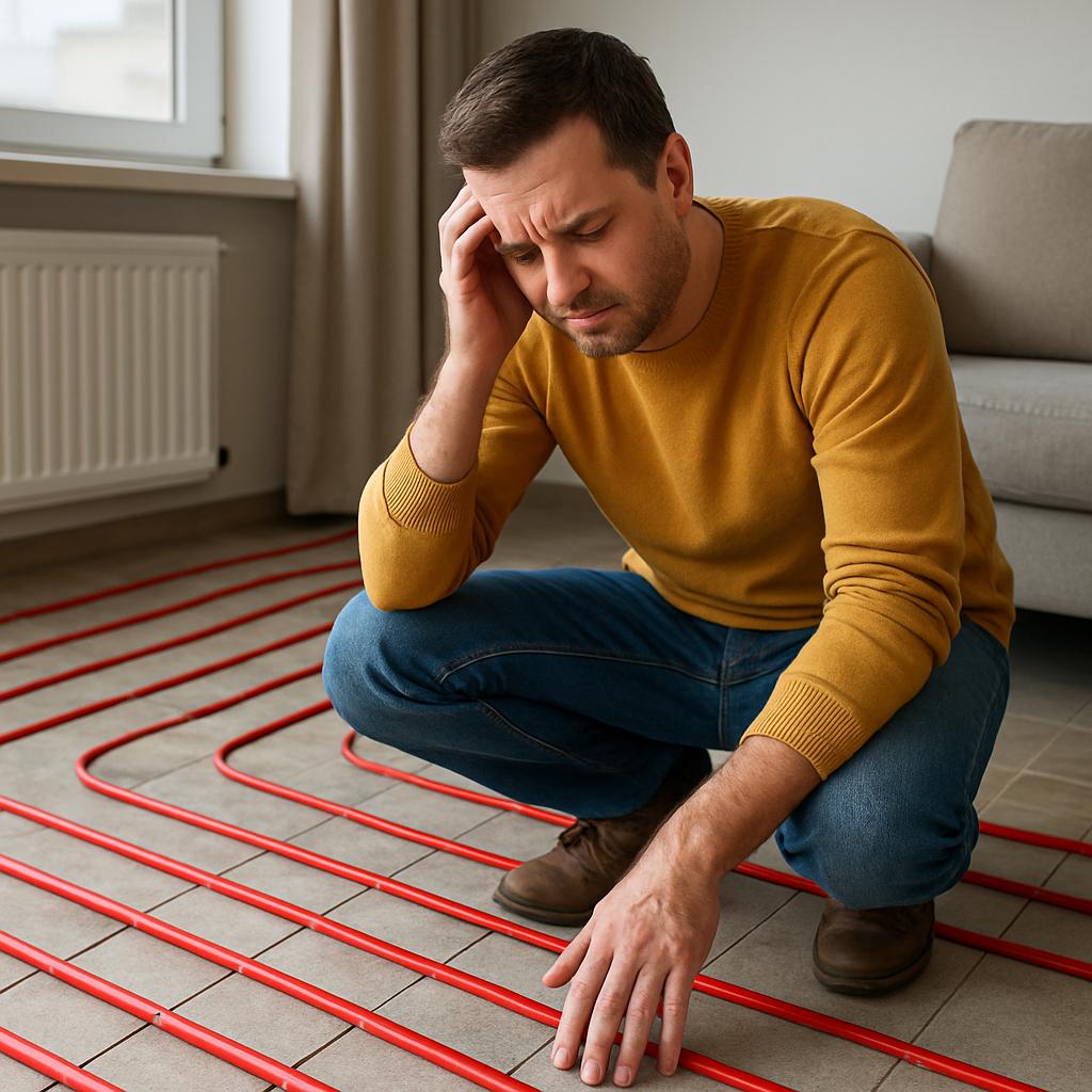 Не греет водяной тёплый пол: как вернуть