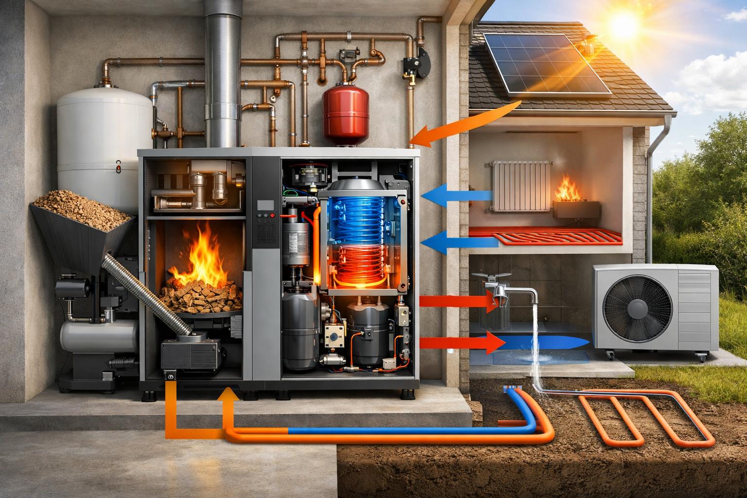 Принцип работы гибридных котлов частного дома: современный обзор технологий Принцип работы гибридных котлов частного дома: современный обзор технологий