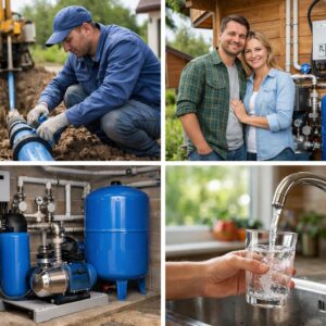 Водоснабжение дачи под ключ — надежно