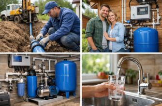 Водоснабжение дачи под ключ — надежно