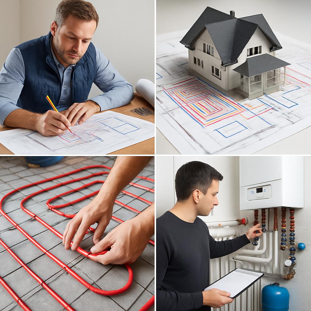 Проектирование системы отопления загородного дома