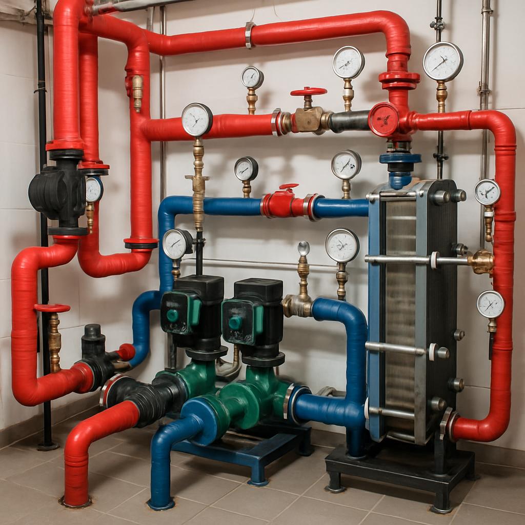 Устройство теплового пункта