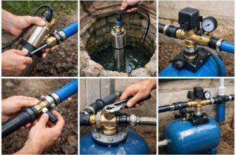 Водоснабжение из колодца: как правильно подключить насос