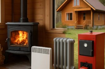 Какое отопление оптимально для дачного домика