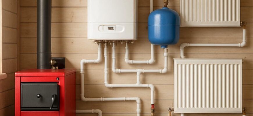 Как правильно выбрать и сделать схему отопления на даче: проверенные варианты, ошибки и практические советы