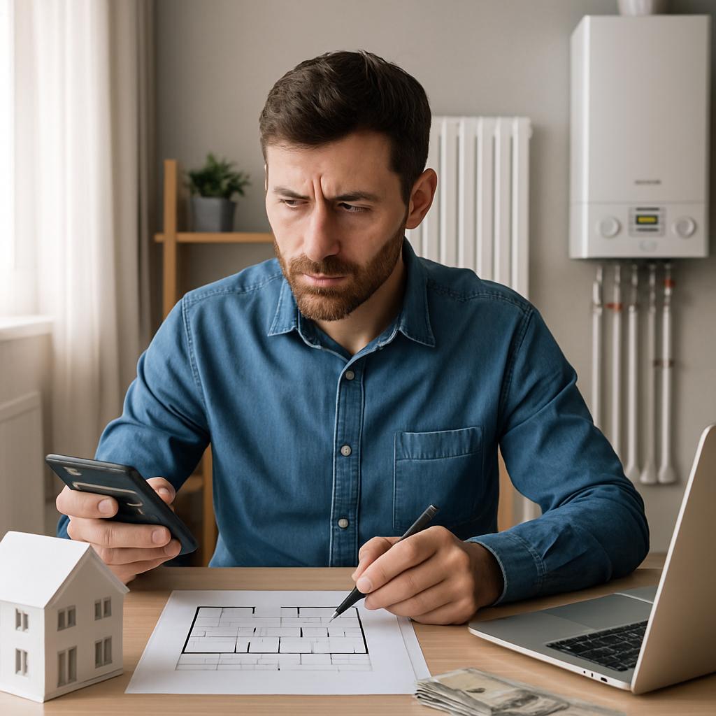 Отопление дома 300 м²