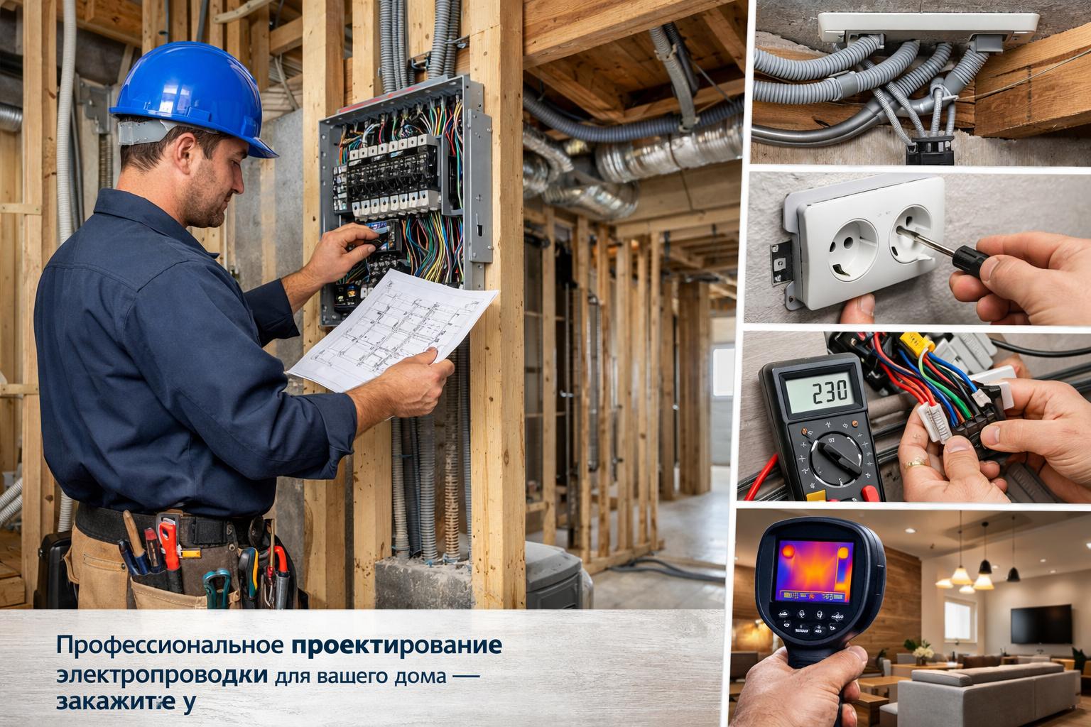 Профессиональное проектирование электропроводки для вашего дома — закажите у «Инженерных коммуникаций»