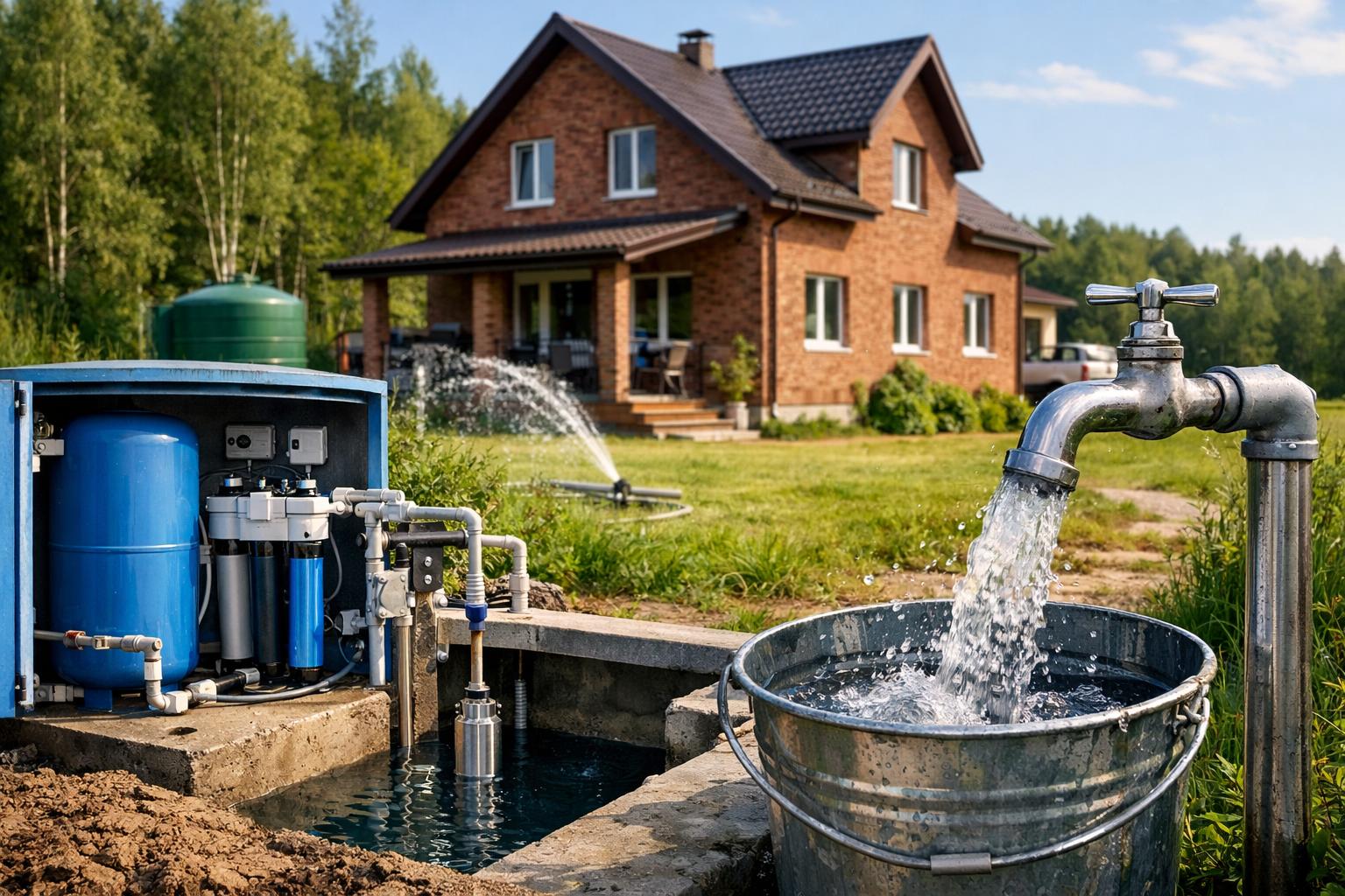 Почему чистая и стабильная вода — приоритет для домов в Клементьево