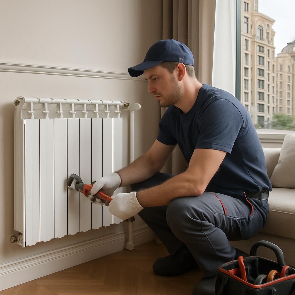 Ремонт отопления в ЭЖК «ЭДЕМ»