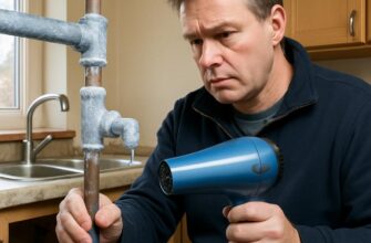 Замерзла вода в частном доме — что делать