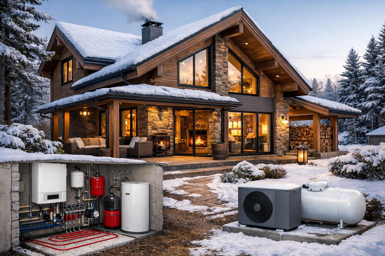 Отопление под ключ ► Теплый загородный дом — идеальное решение от ООО Холдинг СпецСтройАльянс