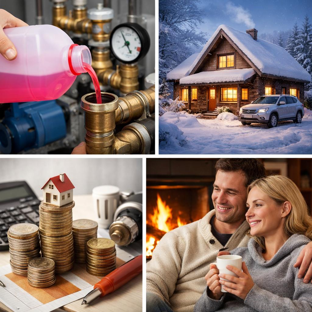 Преимущества отопления на антифризе частного дома: экономия, надежность и комфорт