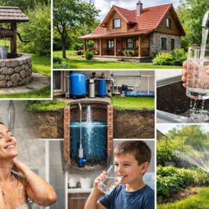 Водоснабжение коттеджа из колодца