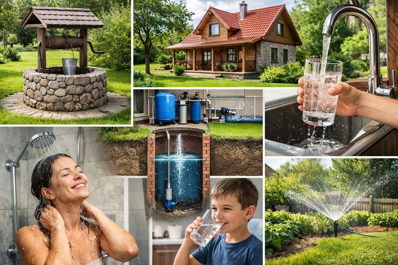 Почему выбирают водоснабжение коттеджа от колодца: выгоды для владельца Почему выбирают водоснабжение коттеджа от колодца: выгоды для владельца